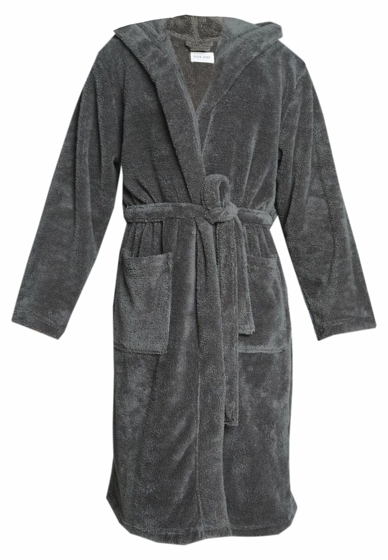 Pier One Hombre Albornoz - Dark Gray 7 Pier One Hombre Albornoz - Dark Gray - Imagen 5