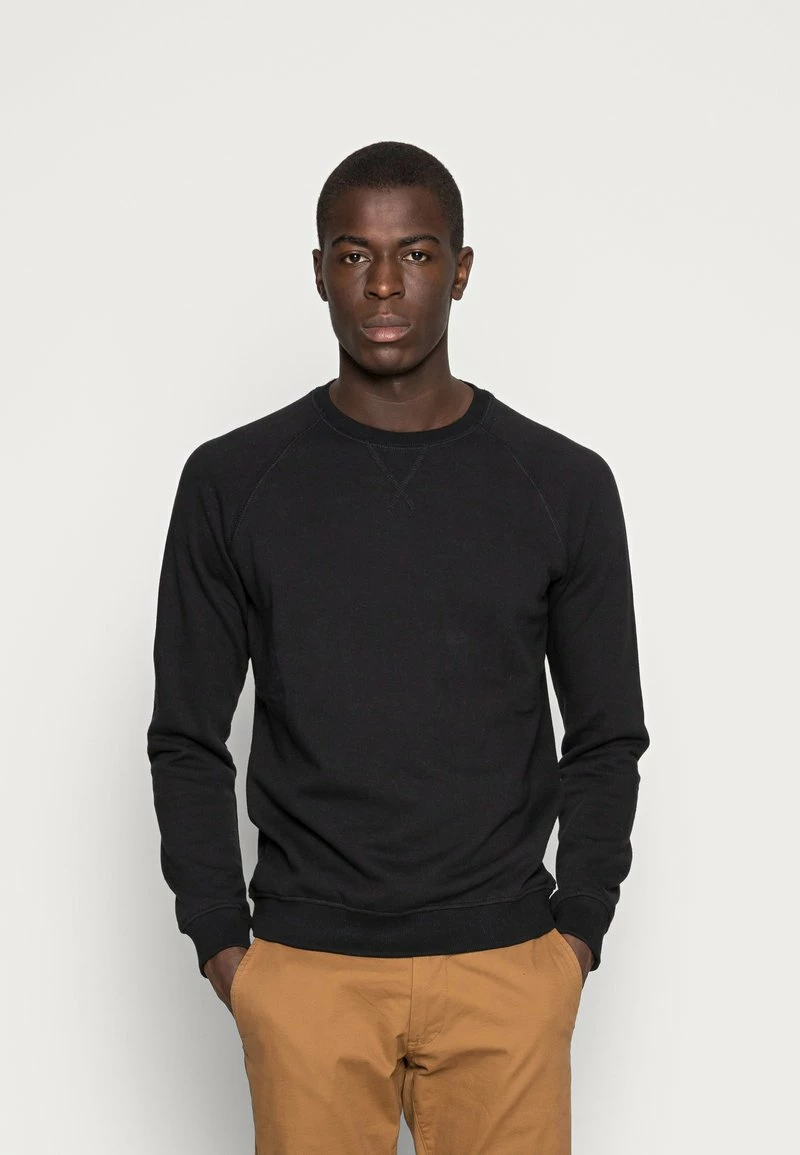 Pier One Hombre 2er Pack CREW NECK - Sudadera - Mottled Light Grey/black 5 Pier One Hombre 2er Pack CREW NECK - Sudadera - Mottled Light Grey/black - Imagen 3