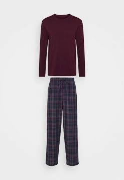 Pier One Hombre Pijama - Bordeaux/dark Blue