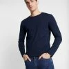 Pier One Hombre Camiseta De Manga Larga - Dark Blue -PIER ONE Ventas 06c0f898810f430b9940a5e8fa302658