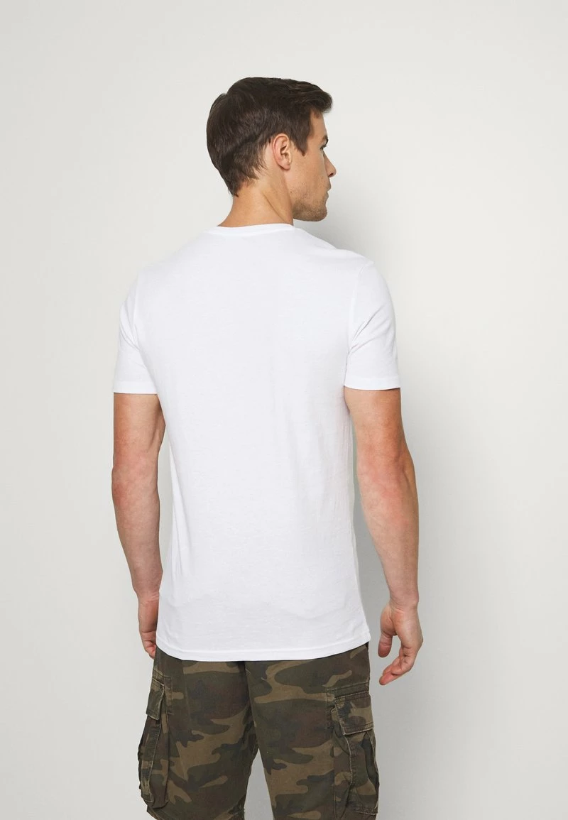 Pier One 7 PACK - Camiseta Básica - White, Hombre 6 Pier One 7 PACK - Camiseta Básica - White, Hombre - Imagen 4