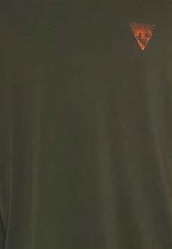 Pier One Camiseta Estampada - Olive, Hombre -PIER ONE Ventas 074ed41493f94eeebc95ab8b0e443b88