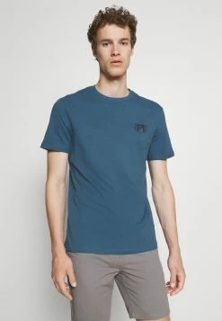Pier One Hombre Camiseta Estampada - Blue