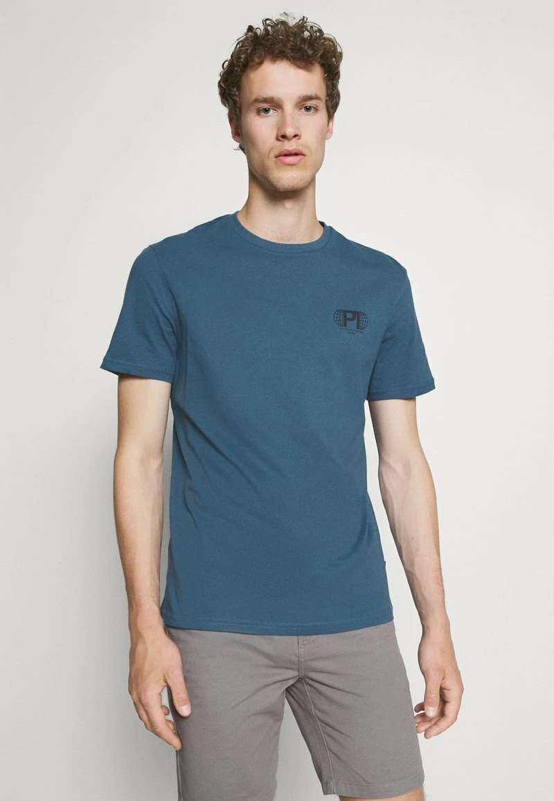 Pier One Hombre Camiseta Estampada - Blue 3 Pier One Hombre Camiseta Estampada - Blue