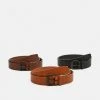 Pier One Unisexo 3 PACK - Cinturón - Black/brown/cognac 2 Pier One Unisexo 3 PACK - Cinturón - Black/brown/cognac -PIER ONE Ventas 09d87bd208674428961aeac9990444a4