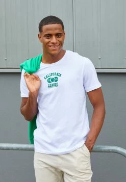 Pier One Hombre CALIFORNIA LEAGUE GRAPHIC T-SHIRT - Camiseta Estampada - White -PIER ONE Ventas 0ab92394aafe4ddf8503fa56dc6c4f57