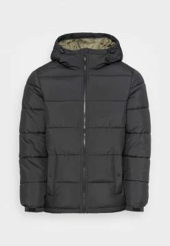 Pier One Hombre BASIC PUFFER JACKET WITH CONTRAST HOOD - Chaqueta De Invierno - Black/olive 10 Pier One Hombre BASIC PUFFER JACKET WITH CONTRAST HOOD - Chaqueta De Invierno - Black/olive -PIER ONE Ventas 0af67baf0bbc42b4b7721cbde50c95b0