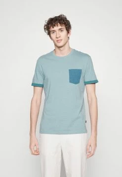 Pier One Hombre Camiseta Básica - Blue Grey