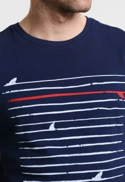 Pier One Camiseta Estampada - Navy, Hombre -PIER ONE Ventas 0cea6bd566f5403d903b0eb664a55dc2