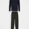 Pier One Hombre Pijama - Dark Blue/yellow -PIER ONE Ventas 0d192cd1fc774a72a7e55dd136c4081d