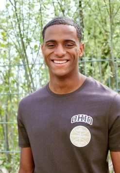 Pier One GRAPHIC T-SHIRT - Camiseta Básica - Brown, Hombre -PIER ONE Ventas 0eebf87f42c844a0acc2a63cb0a4d230