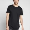 Pier One Hombre Camiseta Básica - Black