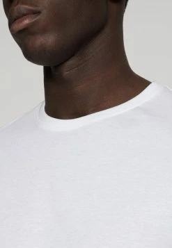 Pier One 3 PACK - Camiseta Básica - White/black/light Grey, Hombre -PIER ONE Ventas 122d0709c72e447f82ad50ef09ab3779