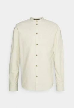 Pier One COLLAR OXFORD - Camisa - Off-white, Hombre -PIER ONE Ventas 14305a6790754e3ab37c3e320fd397c0