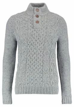 Pier One Hombre Jersey De Punto - Mottled Grey -PIER ONE Ventas 144a0b2498bf4177af195a8dc4dfc591