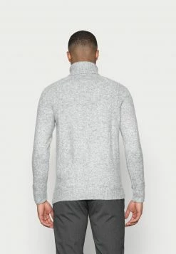 Pier One Hombre ESSENTIAL WINTER TURTLENECK / 512 - MOTTLED BLUE - Jersey De Punto - Mottled Light Grey -PIER ONE Ventas 153859017a4042068e053b87c74a5923