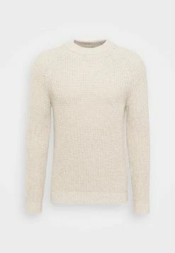 Pier One Hombre CHUNKY MOCKNECK JUMPER - Jersey De Punto - Mottled Beige -PIER ONE Ventas 1772a7d0f5fc49c6af7db3d2c2749802