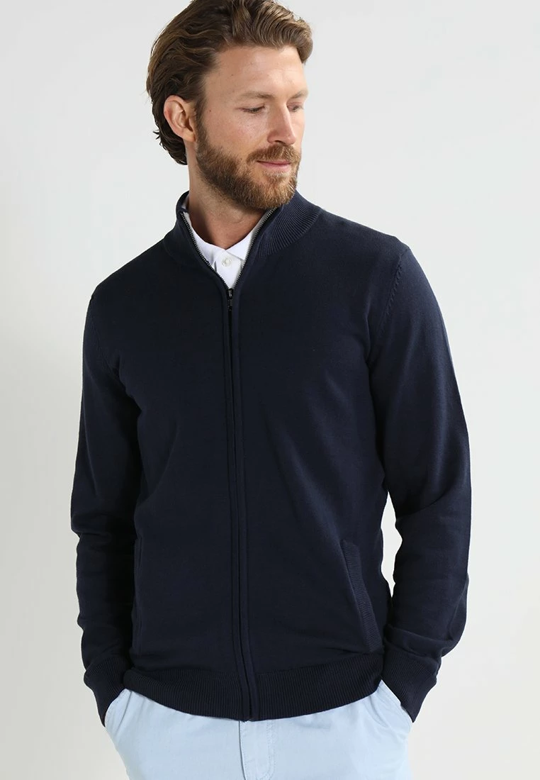 Pier One Hombre Chaqueta De Punto - Dark Blue 3 Pier One Hombre Chaqueta De Punto - Dark Blue