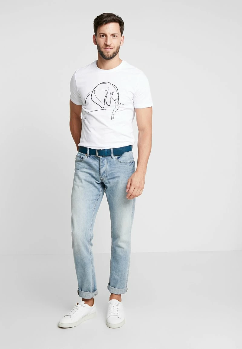Pier One Camiseta Estampada - White, Hombre 4 Pier One Camiseta Estampada - White, Hombre - Imagen 2