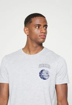 Pier One Hombre GRAPHIC T-SHIRT - Camiseta Básica - Mottled Grey -PIER ONE Ventas 19838a40eb6d4f398f5d69995b32d42f