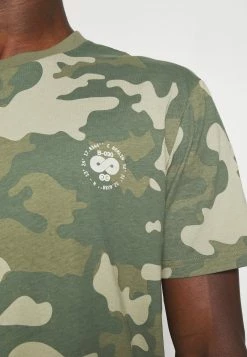 Pier One Hombre Camiseta Estampada - Dark Green -PIER ONE Ventas 1df31f20ecc340e69687fc3dab00463a