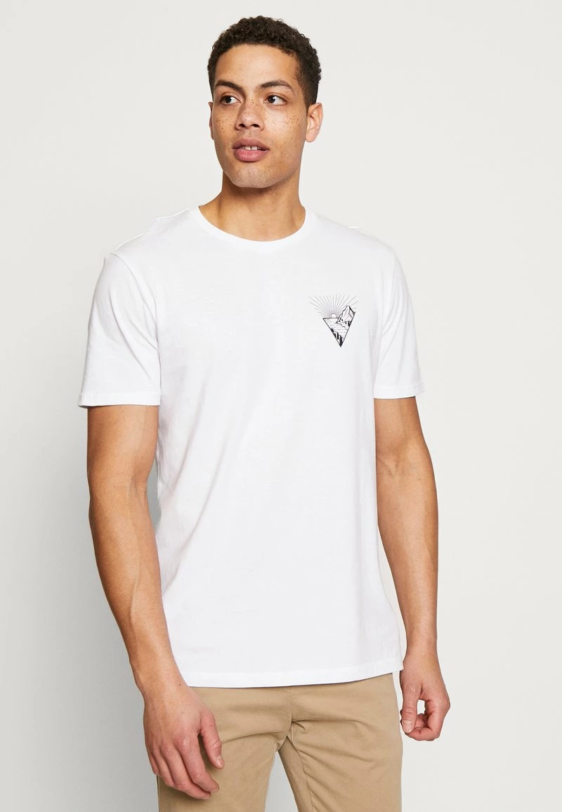 Pier One Hombre Camiseta Estampada - White 3 Pier One Hombre Camiseta Estampada - White