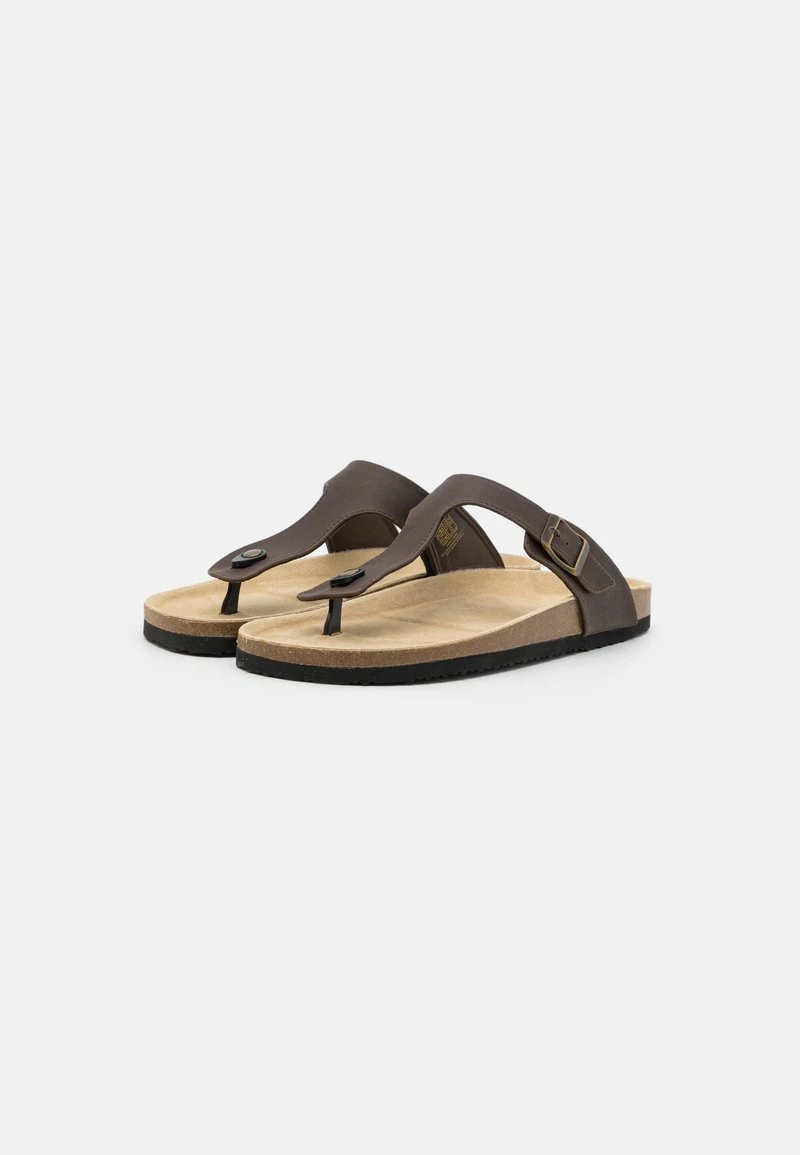 Pier One Unisexo UNISEX - Sandalias De Dedo - Brown 4 Pier One Unisexo UNISEX - Sandalias De Dedo - Brown - Imagen 2