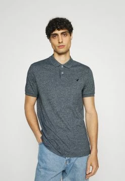Pier One Hombre Polo - Mottled Blue