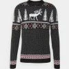 Pier One Hombre WINTERY CHRISTMAS JUMPER - Jersey De Punto - Black 1 Pier One Hombre WINTERY CHRISTMAS JUMPER - Jersey De Punto - Black -PIER ONE Ventas 1f29e5003384420ba463a74188a776d4