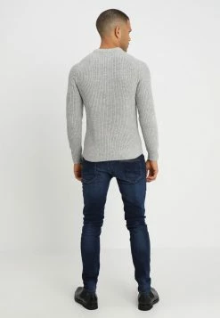Pier One Hombre Jersey De Punto - Mottled Grey -PIER ONE Ventas 1f50d976830b4f5fa5af0f53767f5924