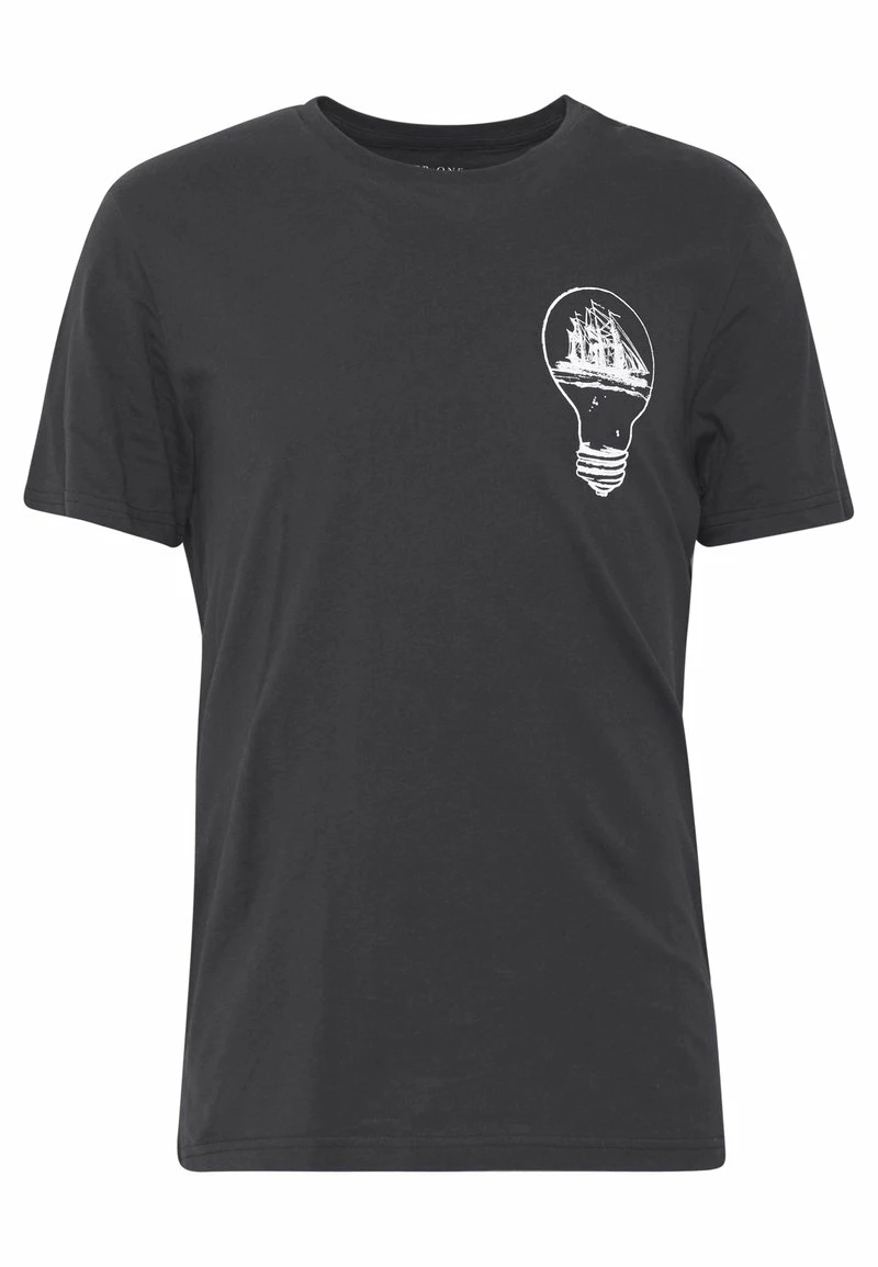 Pier One Hombre Camiseta Estampada - Black 7 Pier One Hombre Camiseta Estampada - Black - Imagen 5