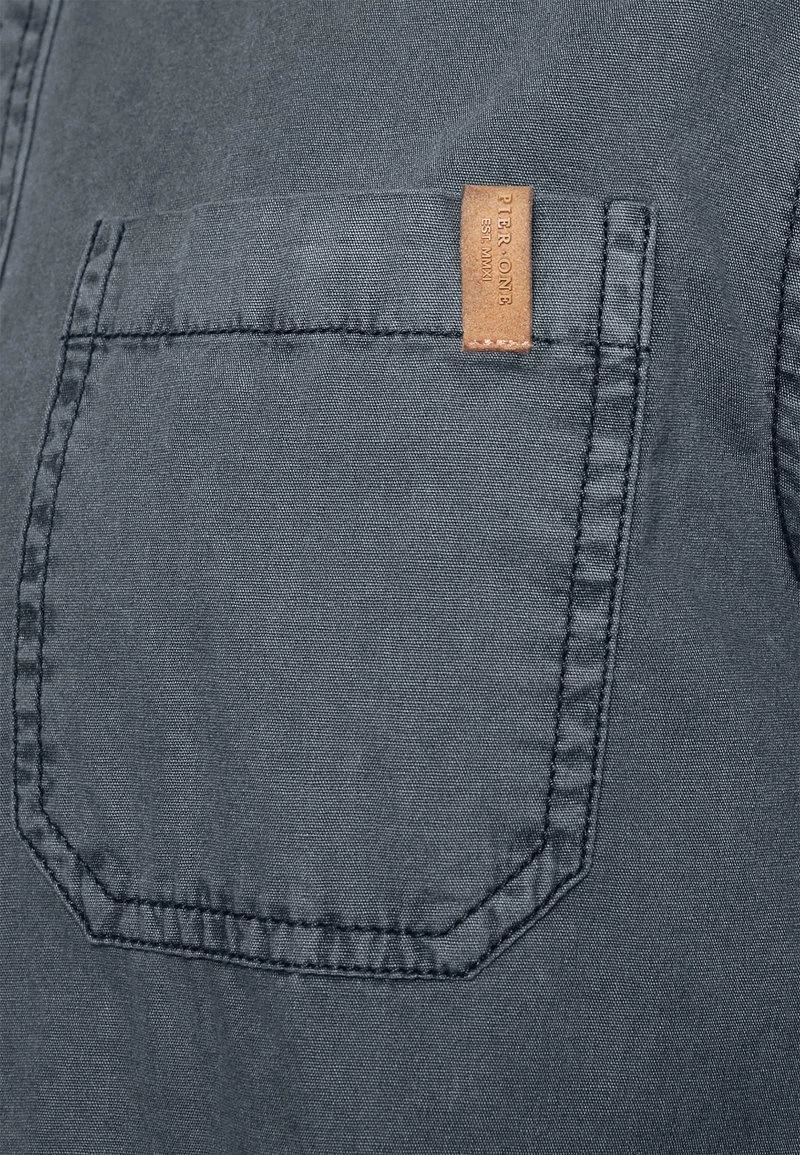 Pier One Hombre Camisa - Blue-grey 8 Pier One Hombre Camisa - Blue-grey - Imagen 6