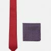 Pier One Hombre SET - Corbata - Dark Red -PIER ONE Ventas 200d65e06d524c09bb6a1b8507489537