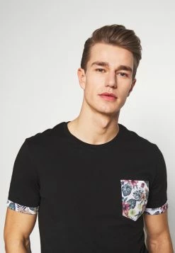Pier One Hombre Camiseta Estampada - Black -PIER ONE Ventas 2066a39a5f0340aab8c9c2a9fcc0b05e