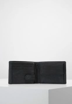 Pier One Hombre LEATHER - Monedero - Black -PIER ONE Ventas 20be2baa58fe42b39857c6b61f9d829a