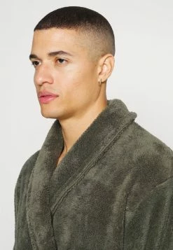 Pier One Hombre Albornoz - Khaki -PIER ONE Ventas 21257feced1649068d0f42e58478e809