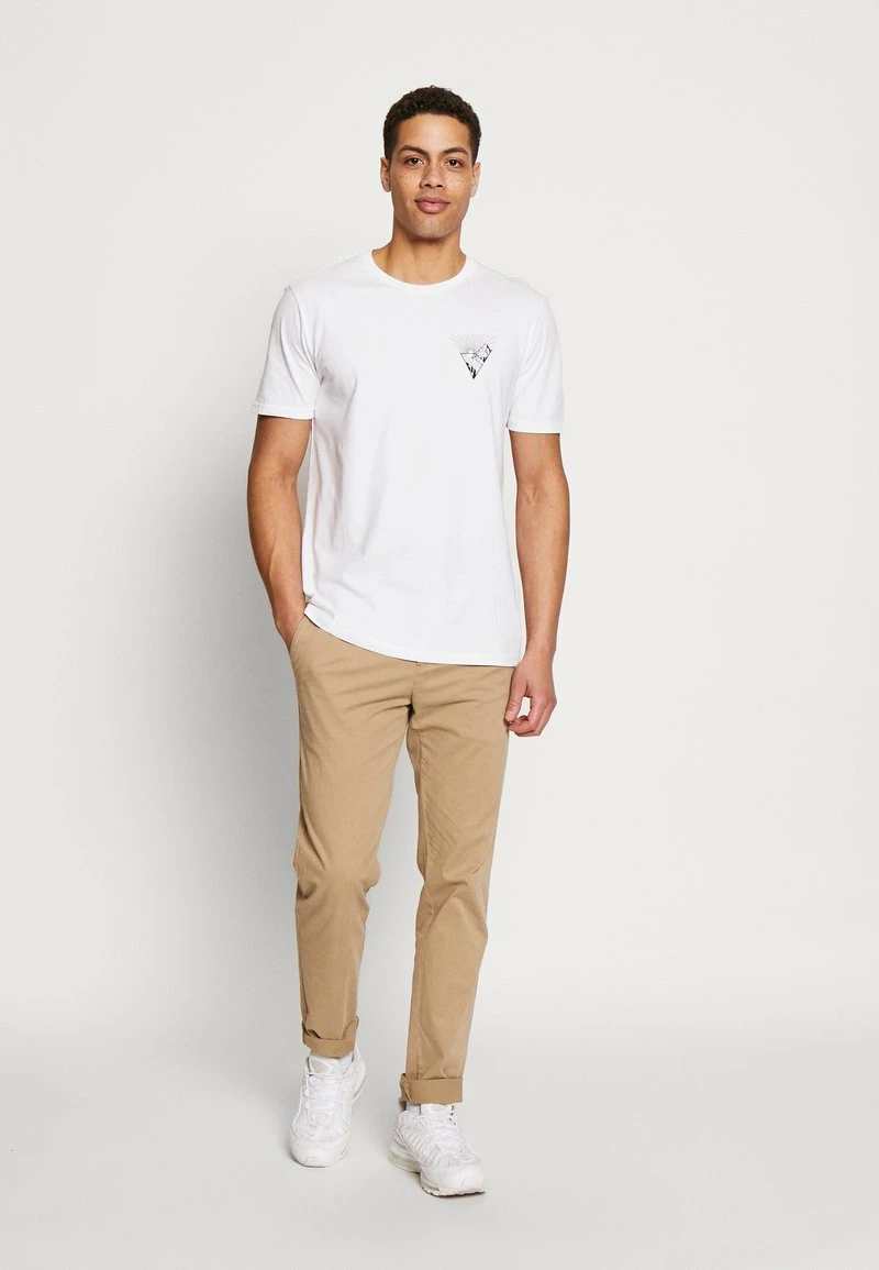 Pier One Hombre Camiseta Estampada - White 4 Pier One Hombre Camiseta Estampada - White - Imagen 2