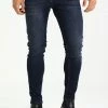 Pier One Hombre Vaqueros Pitillo - Dark Blue Denim -PIER ONE Ventas 2398491bafe645d698118dbfc930d67e
