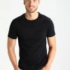 Pier One Hombre Camiseta Básica - Black 1 Pier One Hombre Camiseta Básica - Black -PIER ONE Ventas 240072a406dd48c99e12c4f14a21d70a