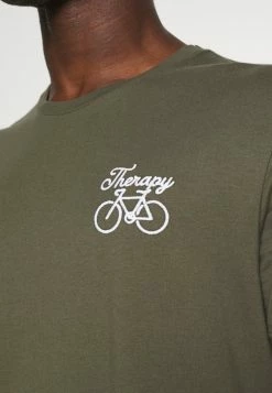 Pier One Hombre THERAPY BIKE EMBRO - Camiseta Básica - Olive -PIER ONE Ventas 243eda5ae6784d23adb6769f1e6d88d5