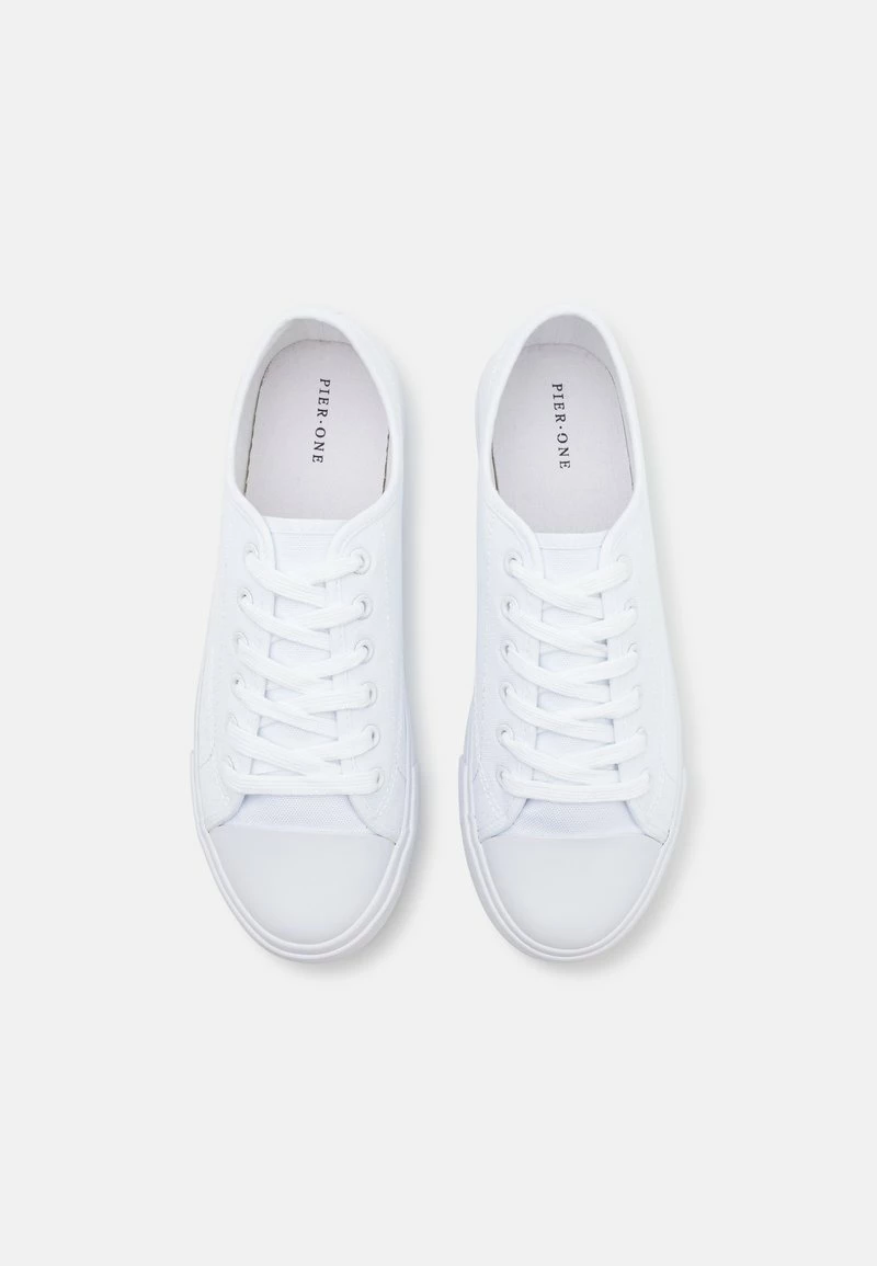 Pier One Unisexo UNISEX - Zapatillas - White 6 Pier One Unisexo UNISEX - Zapatillas - White - Imagen 4