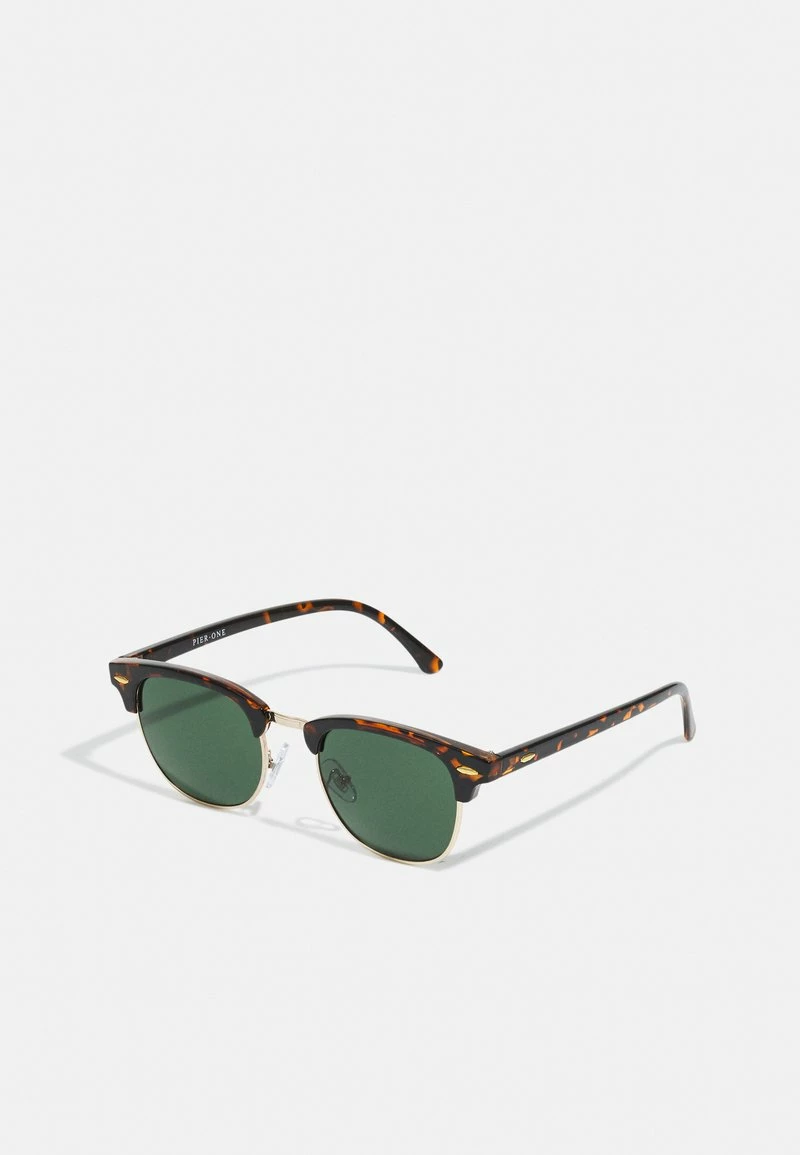 Pier One Unisexo UNISEX - Gafas De Sol - Brown/green 3 Pier One Unisexo UNISEX - Gafas De Sol - Brown/green