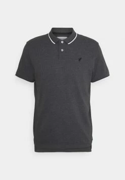 Pier One Hombre Polo - Mottled Dark Grey -PIER ONE Ventas 262963cf91ad438ca609c128afd6df64