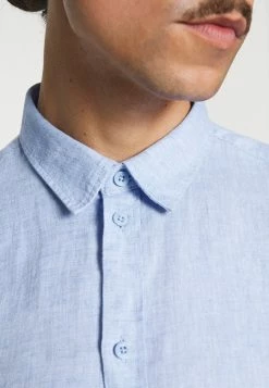 Pier One Hombre Camisa - Mottled Blue -PIER ONE Ventas 26fad038e1bb453fbae1f1cd8d39d1af