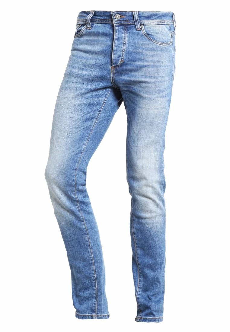 Pier One Hombre DISTRESSED DENIM SLIM FIT - Vaqueros Slim Fit - Light Blue 7 Pier One Hombre DISTRESSED DENIM SLIM FIT - Vaqueros Slim Fit - Light Blue - Imagen 5