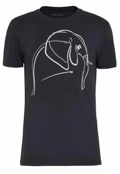 Pier One Hombre Camiseta Estampada - Black -PIER ONE Ventas 27d21b6dfe9f42e6954bb1748a72b838