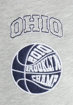 Pier One Hombre GRAPHIC T-SHIRT - Camiseta Básica - Mottled Grey -PIER ONE Ventas 27d5aa661ef74d159174b32d98746d2b