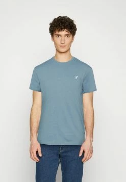 Pier One Hombre WITH BIRD STRAIGHT 5 PACK - Camiseta Básica - Beige/white/light Blue -PIER ONE Ventas 2895c8d4b85b44c5a94032e4b5910bc1