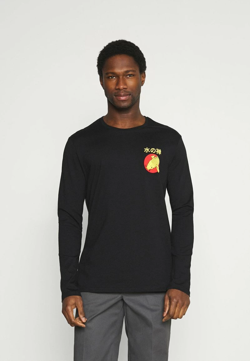 Pier One Hombre Camiseta De Manga Larga - Black 3 Pier One Hombre Camiseta De Manga Larga - Black