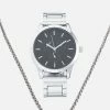 Pier One Unisexo SET UNISEX - Reloj - Silver-coloured -PIER ONE Ventas 28ea688832d64ab18c9cf413593a9cdd